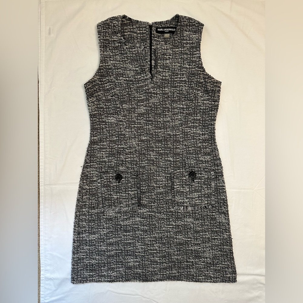 Karl Lagerfeld Tweed Dress